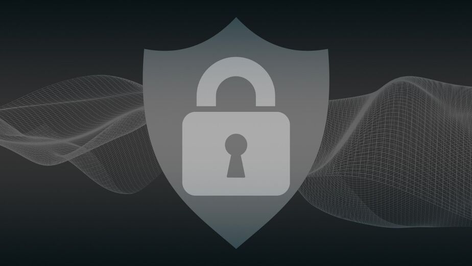 Free cybersecurity data security firewall illustration