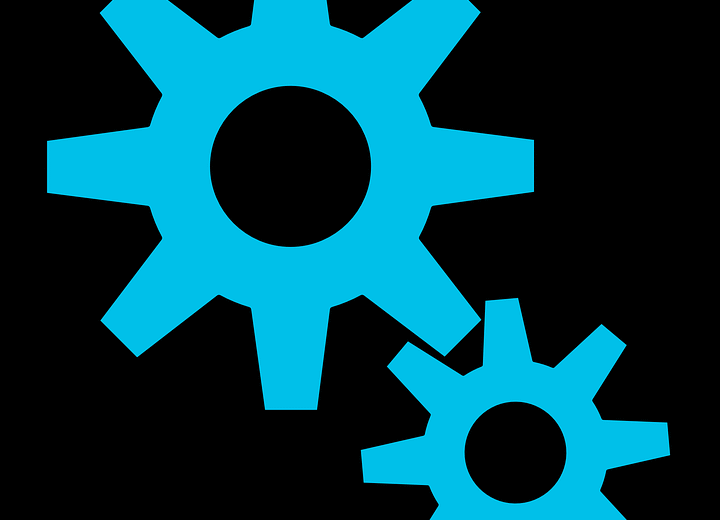 Free engine gears cogs vector