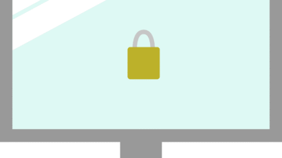 Free security lock protect vector