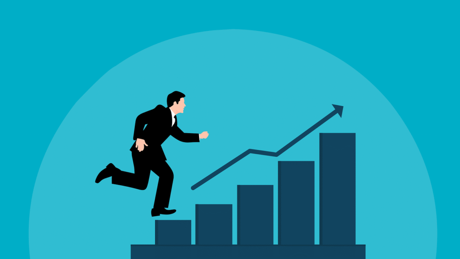 Free success investment business vector