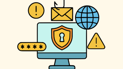 Free cybercrime security scam vector